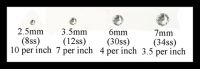 Swarovski Crystals 2.5 MM